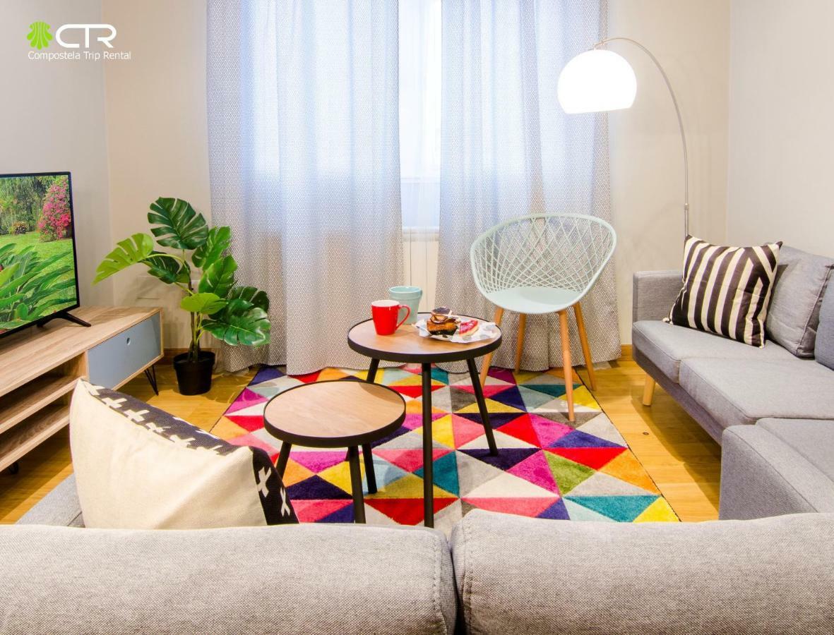 Coqueto & Confortable Apartamento Διαμέρισμα Σαντιάγο ντε Κομποστέλα Εξωτερικό φωτογραφία